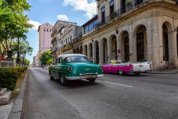 Havana Kuba Mai 2019 Oldtimer Den Straßen Der Alten Havana — Stockfoto