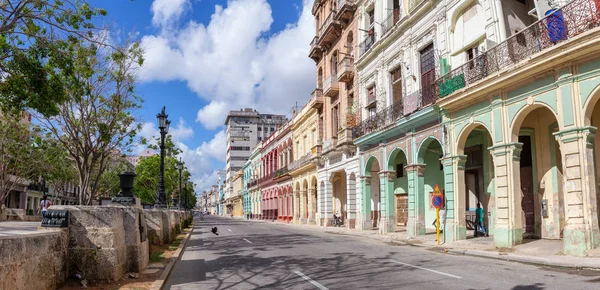 Гавана Куба Травня 2019 Гарний Панорамний Вид Вулицю Старого Міста — стокове фото