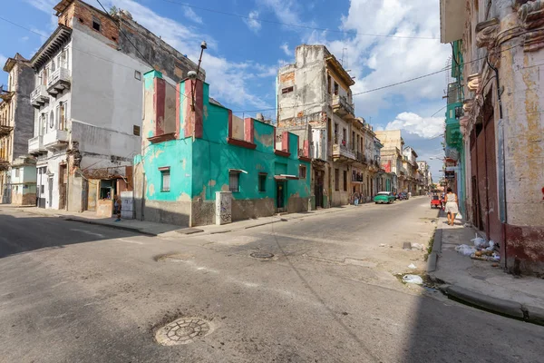 Havana Küba Mayıs 2019 Eski Havana City Küba Nın Başkenti — Stok fotoğraf