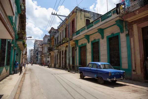 Havana Cuba Maio 2019 Bela Vista Rua Cidade Velha Havana — Fotografia de Stock