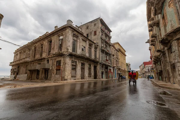 Vista Sulla Bellissima Città Vecchia Dell Avana Capitale Cuba Durante — Foto Stock