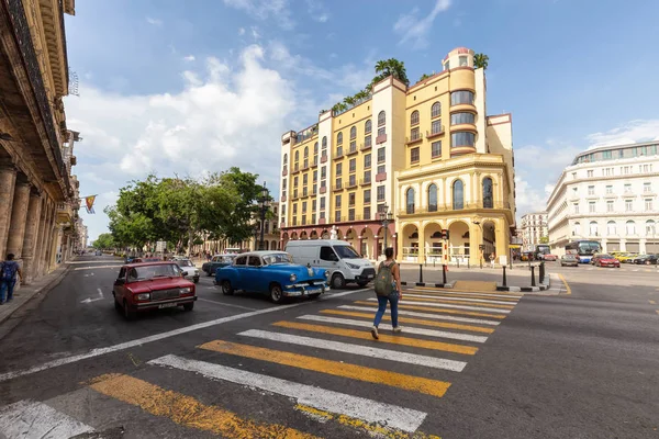 Avana Cuba Maggio 2019 Vista Sulla Bellissima Città Vecchia Dell — Foto Stock