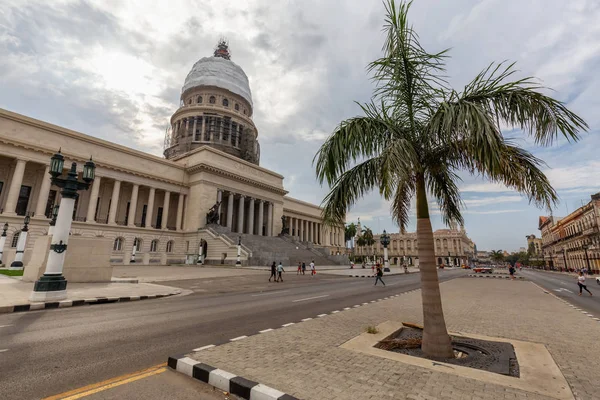 Havana Kuba Května 2019 Pohled Krásné Staré Havany City Hlavní — Stock fotografie