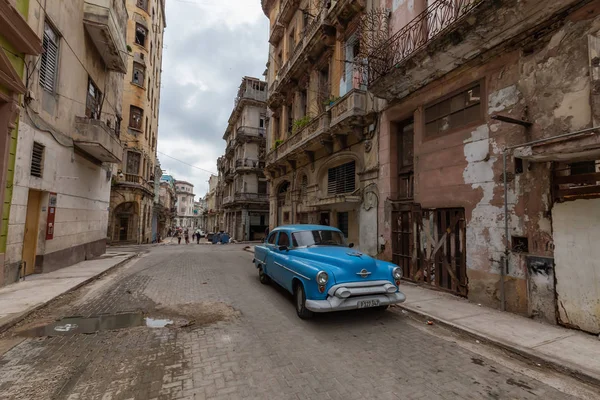 Havana Cuba May 2019 Classic Old Car Streets Beautiful Old — Stock Photo, Image