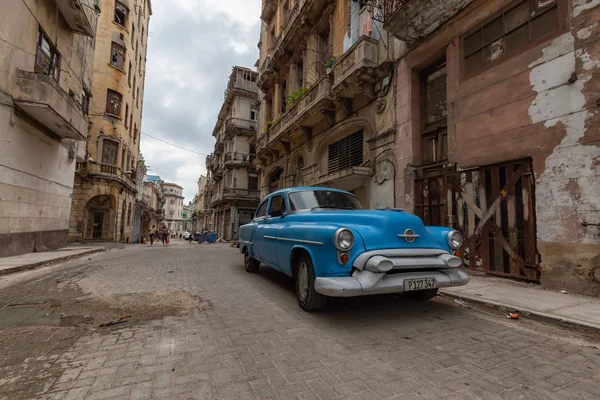 Avana Cuba Maggio 2019 Vecchia Auto Classica Strade Della Bellissima — Foto Stock