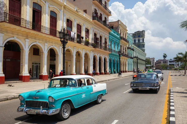 Havana Cuba Mei 2019 Klassieke Oude Amerikaanse Auto Straten Van — Stockfoto