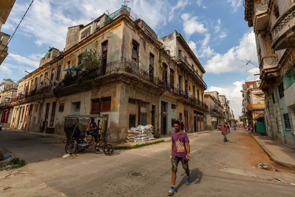 Havane Cuba Mai 2019 Vue Sur Les Rues Des Maisons — Photo