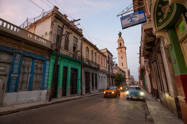 Αβάνα Κούβα Μαΐου 2019 Κλασικό Παλιό Αμερικάνικο Αυτοκίνητο Στους Δρόμους — Φωτογραφία Αρχείου