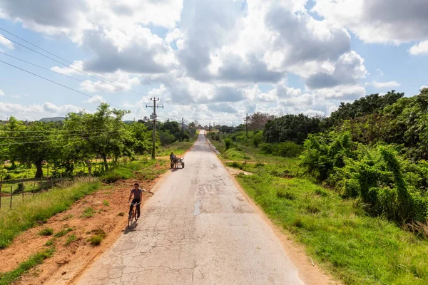 Boca Cuba June 2019 Aerial View Road Country Side Trinidad — Stock Photo, Image