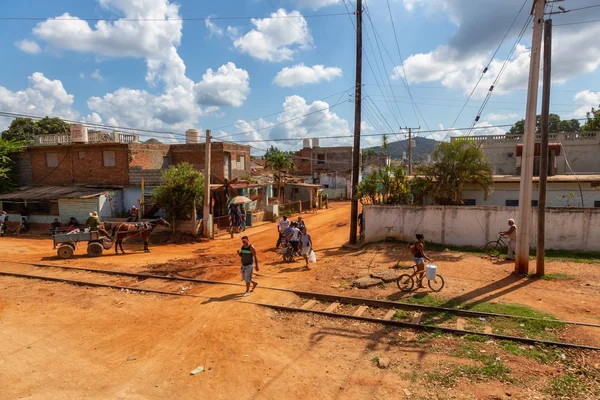 Trinidad Küba Haziran 2019 Küçük Küba Kasabası Nın Eteklerindeki Bir — Stok fotoğraf