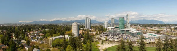 Panoramic View Surrey Central Mall Sunny Day Taken Greater Vancouver — Stock Photo, Image