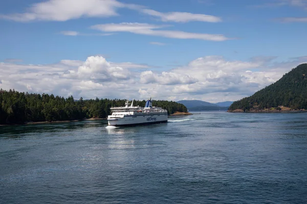 Vancouver Island British Columbia Canadá Julho 2019 Beautiful View Ferries — Fotografia de Stock
