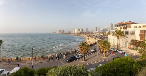 Jaffa Tel Aviv Yafo Israel April 2019 Utsikt Moderne Ved – stockfoto