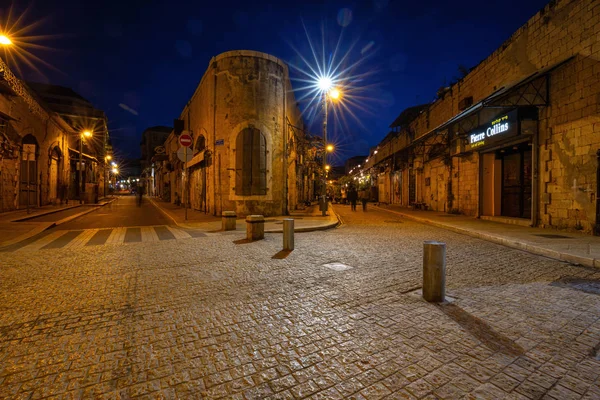Jaffa Tel Aviv Israël April 2019 Prachtig Uitzicht Straat Oude — Stockfoto
