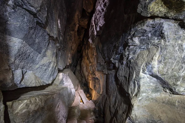 Blick Das Innere Einer Natürlichen Höhle Skaha Bluffs Provinzpark Penticton — Stockfoto