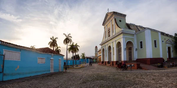 Trinidad Cuba Giugno 2019 Bella Veduta Panoramica Una Chiesa Cattolica — Foto Stock