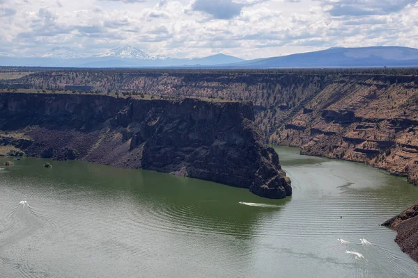 Hermosa Vista Del Parque Estatal Cove Palisades Durante Día Verano — Foto de Stock