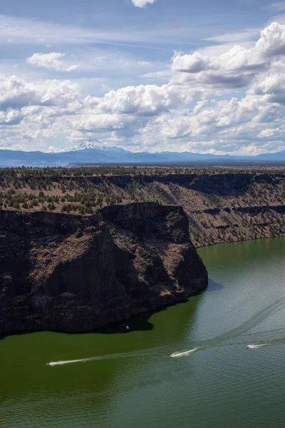 Hermosa Vista Del Parque Estatal Cove Palisades Durante Día Verano — Foto de Stock