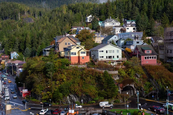 Ketchikan Alaska Amerikai Egyesült Államok 2019 Szeptember Beautiful Aerial View — Stock Fotó
