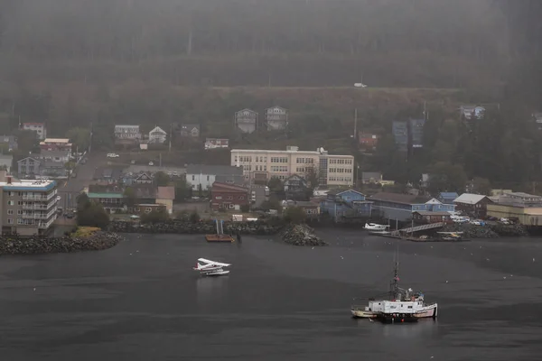 Ketchikan Alaska Estados Unidos Septiembre 2019 Hermosa Vista Aérea Avión —  Fotos de Stock