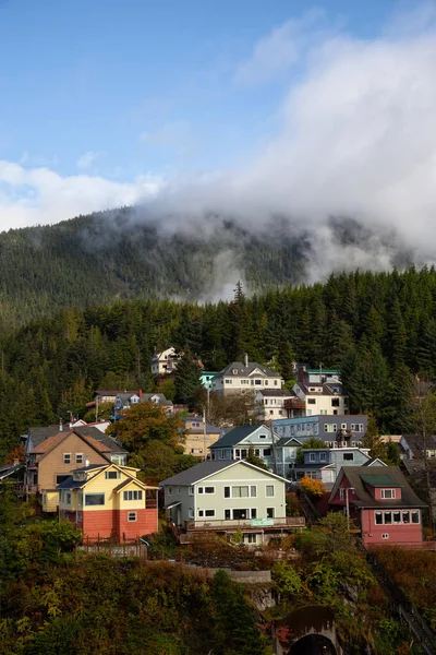 Ketchikan Alaska Amerikai Egyesült Államok 2019 Szeptember Beautiful Aerial View — Stock Fotó
