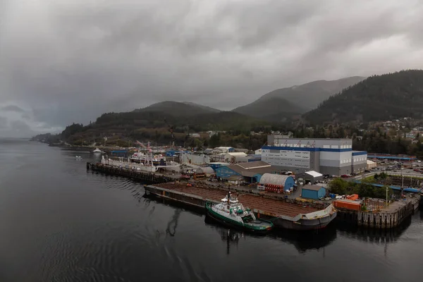 Ketchikan Alaska Estados Unidos Septiembre 2019 Hermosa Vista Aérea Una —  Fotos de Stock