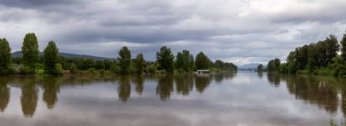 Fraser Nehri 'nin Panoramik Doğa Görünümü