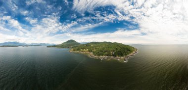 Bowen Adası 'nın Hava Panoramik Görünümü