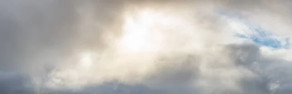 Вид на облака — стоковое фото