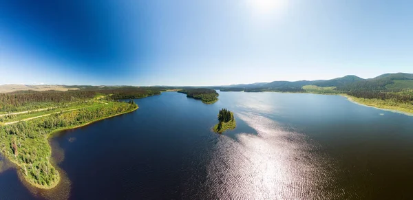 Bella vista panoramica della natura canadese — Foto Stock