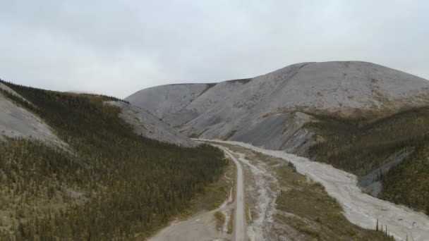 Blick auf die Scenic Road von oben — Stockvideo