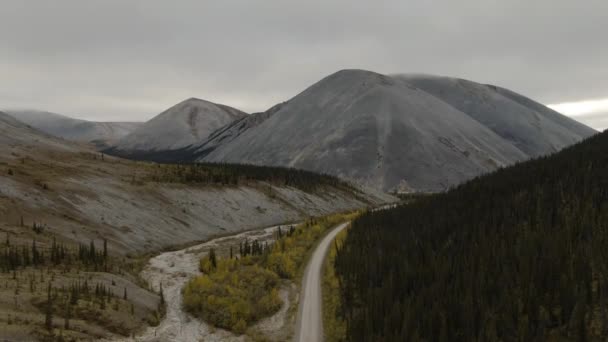 Uitzicht op Scenic Road van boven — Stockvideo