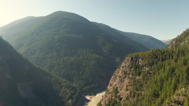 Bela vista da natureza canadense — Vídeo de Stock