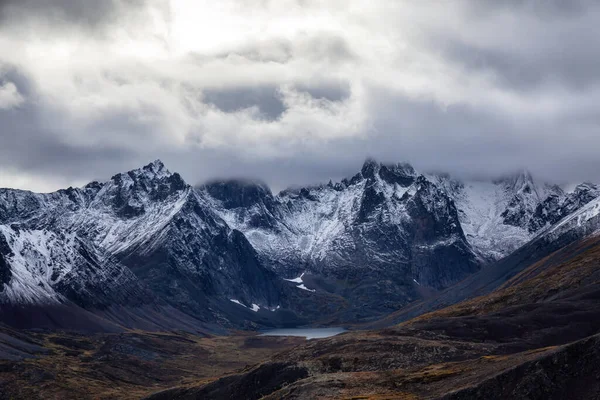 Paisagem canadense em Yukon — Fotografia de Stock