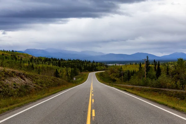 Scenic Road i Kanada — Stockfoto