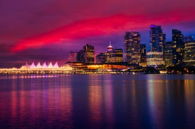 Vancouver 'daki Kömür Limanı Manzarası