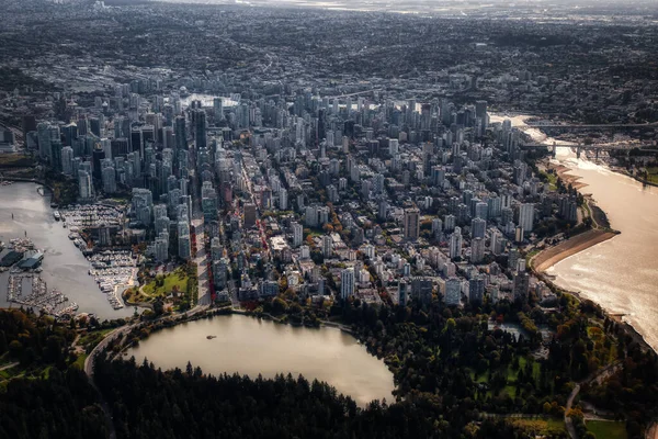 Центр Ванкувера, Британская Колумбия, Канада — стоковое фото
