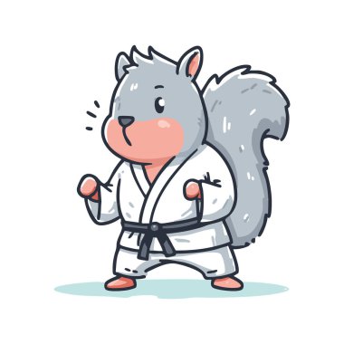 Komik Sincap Judo Dövüşçüsü
