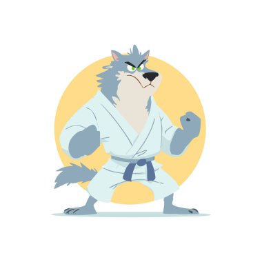 Komik Kurt Judo Savaşçısı Karakteri