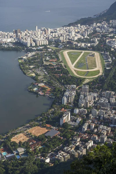 Hermoso Paisaje Con Jockey Club Visto Desde Cristo Redentor Cristo — Foto de Stock