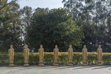 Görünümü bir Budist Tapınağı Chen Tien, Foz heykel yapmak Iguacu, Parana devlet, Güney Brezilya