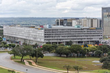 Bina downtown Brasilia, Federal bölge, sermaye city, Brezilya