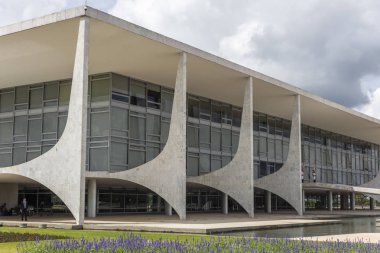 Palacio yapmak Planalto (Planalto Sarayı, Cumhurbaşkanlığı kabine) Merkezi Brasilia, Federal bölge, sermaye şehir Brezilya içinde bina