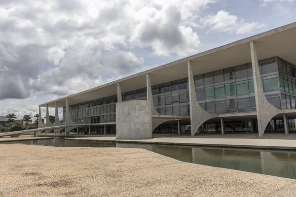 Palacio Planalto Planalto Palace Presidentens Kabinett Byggnad Centrala Brasilia Federala — Stockfoto