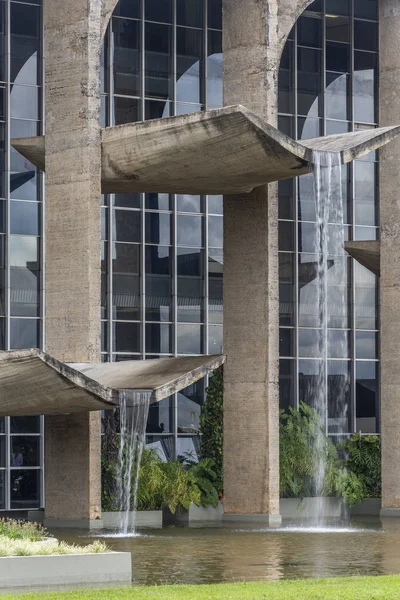 Edificio Público Palacio Justicia Centro Brasilia Distrito Federal Capital Brasil — Foto de Stock