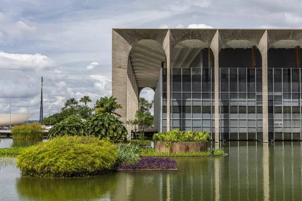 Budynek Publiczny Itamaraty Palace Spraw Międzynarodowych Centrum Brasilia Dystrykt Federalny — Zdjęcie stockowe