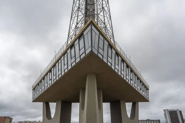 Nézd Torony Antenna Központi Brasilia Szövetségi Kerületi Főváros Brazília — Stock Fotó