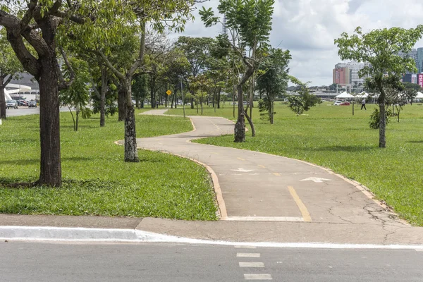 Carriles Bici Centro Brasilia Distrito Federal Capital Brasil — Foto de Stock