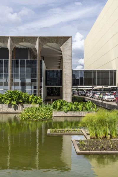 Itamaraty Palace Internationella Frågor Offentlig Byggnad Centrala Brasilia Federala Distriktet — Stockfoto