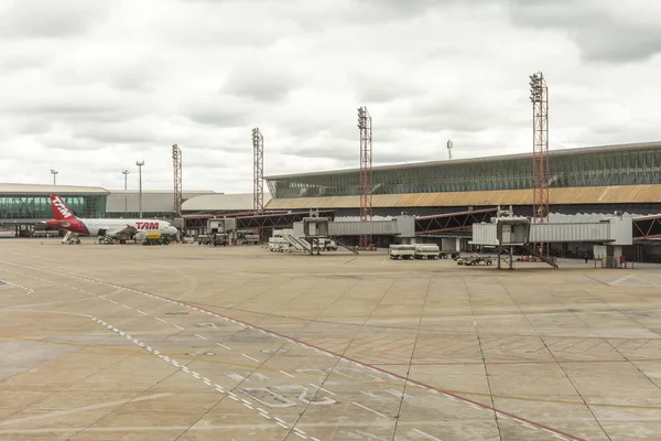 Aeropuerto Internacional Juscelino Kubitschek Bsb Brasilia Distrito Federal Capital Brasil — Foto de Stock